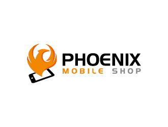 Phoenix Mobile logo design by aim_designer