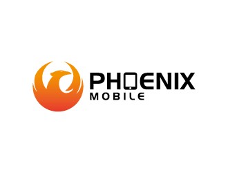 Phoenix Mobile logo design by aim_designer