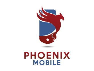 Phoenix Mobile logo design by alxmihalcea