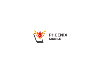 Phoenix Mobile logo design by Asani Chie
