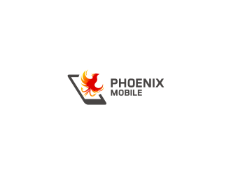 Phoenix Mobile logo design by Asani Chie