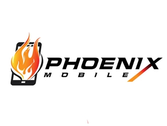 Phoenix Mobile logo design by logoguy