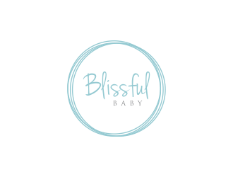 Blissful Baby logo design by haidar