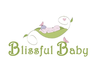 Blissful Baby logo design by nikkl