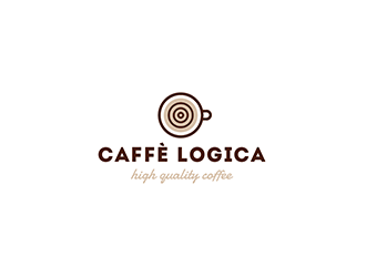 Caffè Logica logo design by wonderland