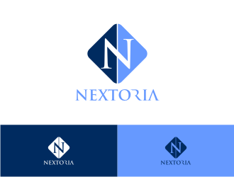 Nextoria logo design by .::ngamaz::.