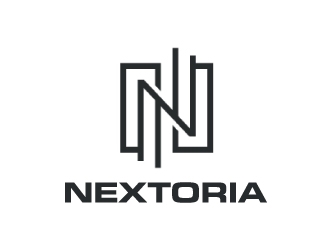Nextoria logo design by nehel
