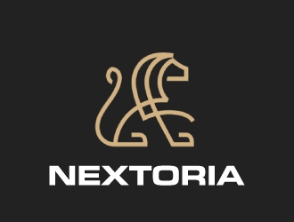 Nextoria logo design by nehel