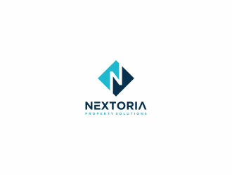 Nextoria logo design by haidar