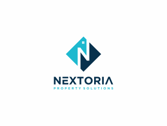 Nextoria logo design by haidar