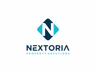 Nextoria logo design by haidar