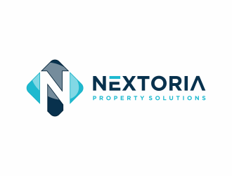 Nextoria logo design by haidar
