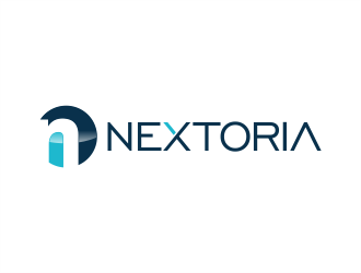 Nextoria logo design by tsumech