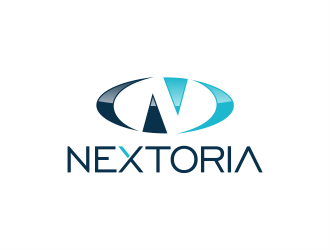 Nextoria logo design by tsumech