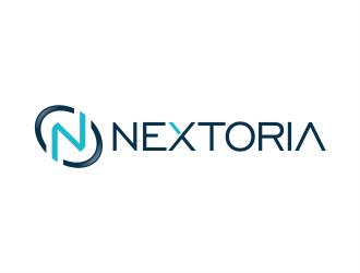 Nextoria logo design by tsumech