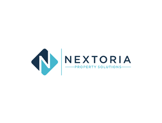Nextoria logo design by johana