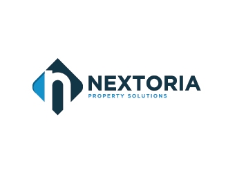 Nextoria logo design by Fear