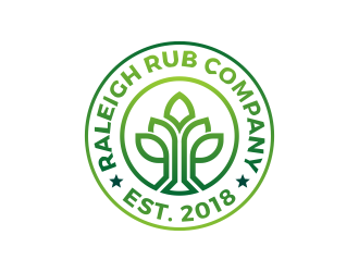 Raleigh Rub Company logo design by SmartTaste