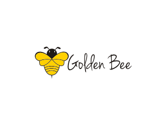 Golden Bee logo design by rief