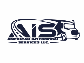 AMERICAN INTERMODAL SERVICES LLC. logo design by hidro