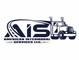 AMERICAN INTERMODAL SERVICES LLC. logo design by hidro