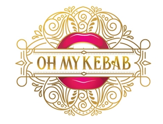 Oh My Kebab logo design by logoguy