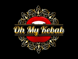 Oh My Kebab logo design by MarkindDesign