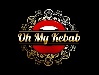 Oh My Kebab logo design by MarkindDesign