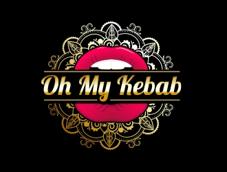 Oh My Kebab logo design by MarkindDesign