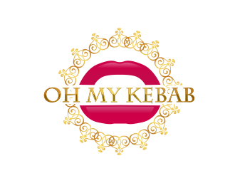 Oh My Kebab logo design by serprimero