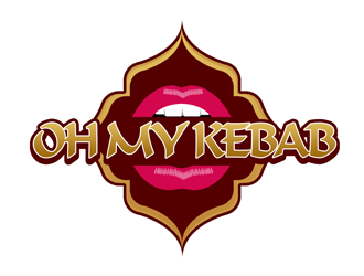 Oh My Kebab logo design by kunejo