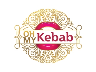 Oh My Kebab logo design by logoguy