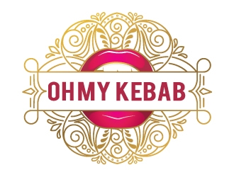 Oh My Kebab logo design by logoguy