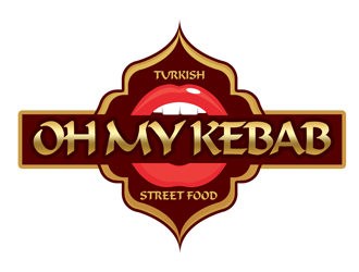 Oh My Kebab logo design by kunejo