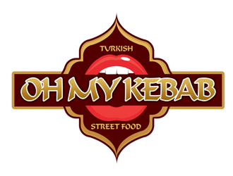 Oh My Kebab logo design by kunejo