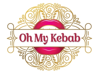 Oh My Kebab logo design by logoguy
