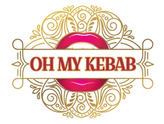 Oh My Kebab logo design by logoguy