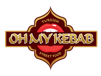Oh My Kebab logo design by kunejo