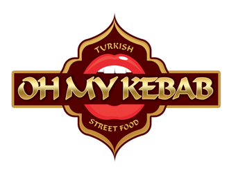 Oh My Kebab logo design by kunejo