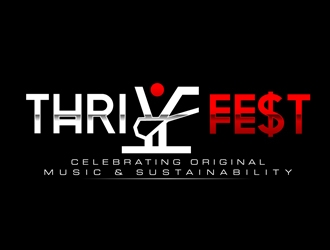 Thrive Fest logo design by DreamLogoDesign