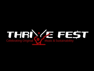 Thrive Fest logo design by DreamLogoDesign