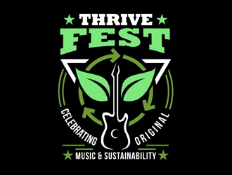 Thrive Fest logo design by MAXR