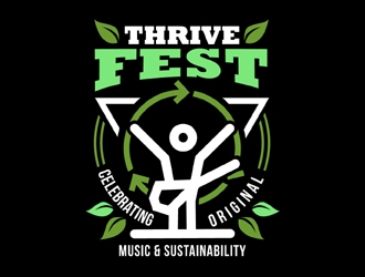 Thrive Fest logo design by MAXR