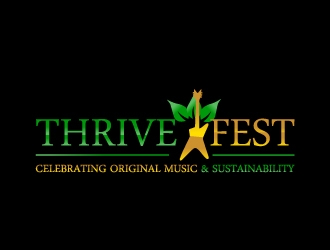 Thrive Fest logo design by samuraiXcreations