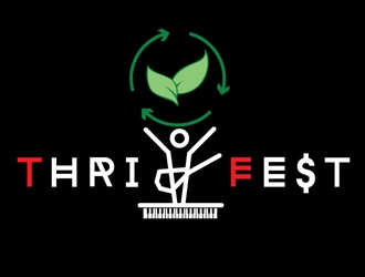 Thrive Fest logo design by logoguy