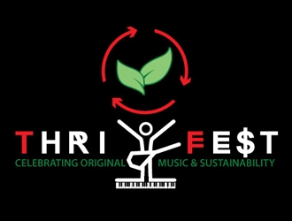 Thrive Fest logo design by logoguy
