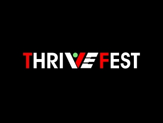 Thrive Fest logo design by KHAI