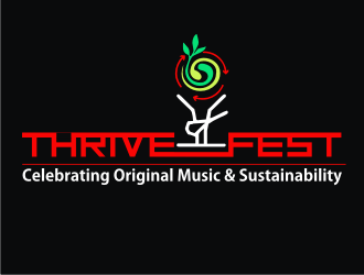 Thrive Fest logo design by coco