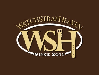 WatchStrapHeaven logo design by dondeekenz