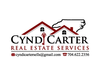 Cyndi Carter Real Estate Services logo design by jaize